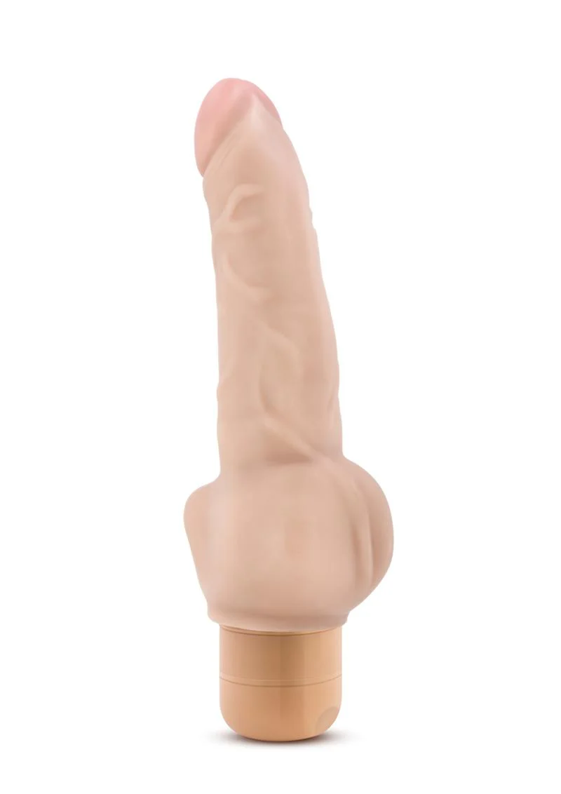 Dr. Skin Cock Vibe 12 Vibrating Dildo - Image 4