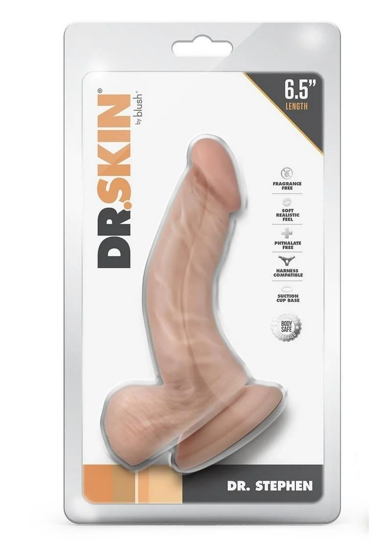 Dr. Skin Dr. Stephen Dildo with Balls and Suction Cup - Image 5