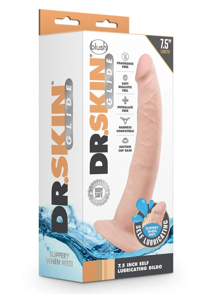 Dr. Skin Glide Self Lubricating Dildo - Image 8