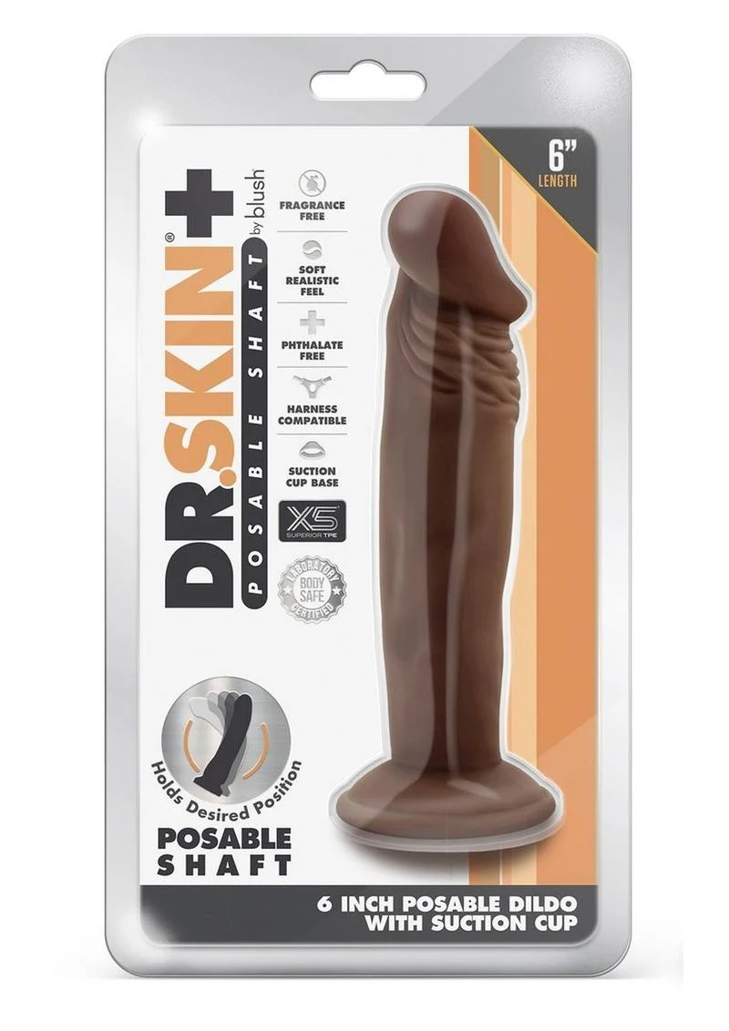 Dr. Skin Plus Posable Dildo - Image 12