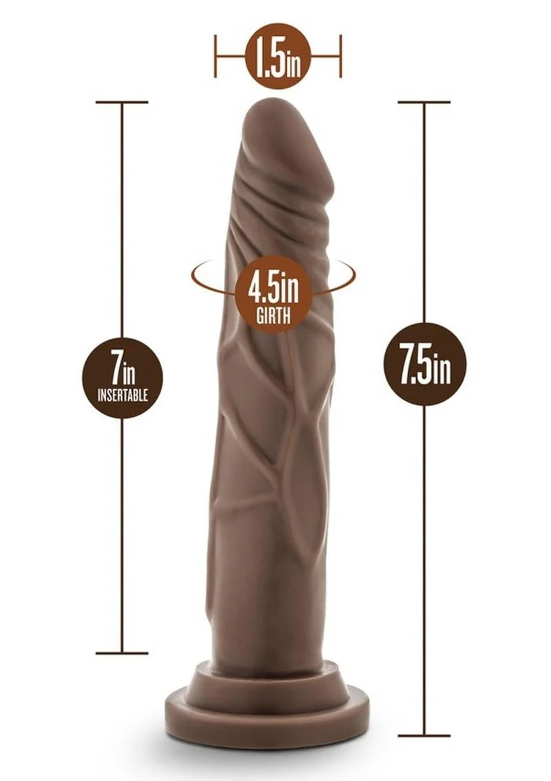 Dr. Skin Realistic Cock Basic 7.5 Dildo - Image 2