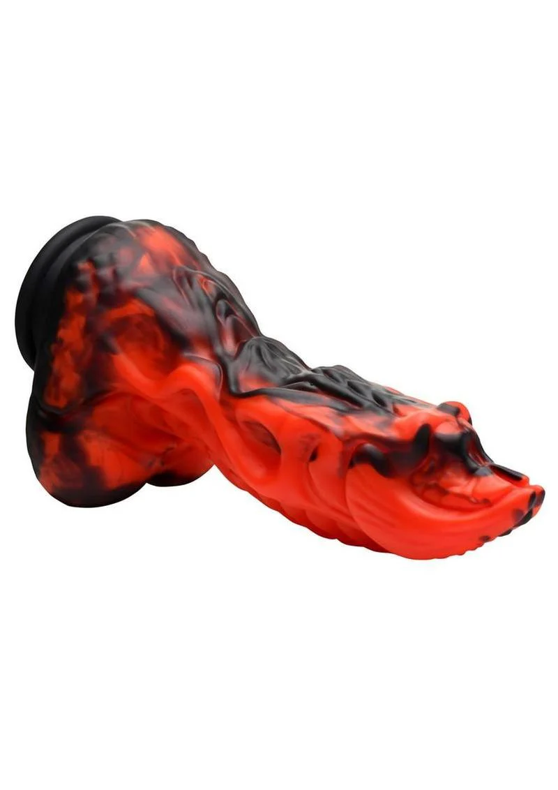 Dragon Thrust Rechargeable Silicone Thrusting and Vibrating Dildo - Image 3
