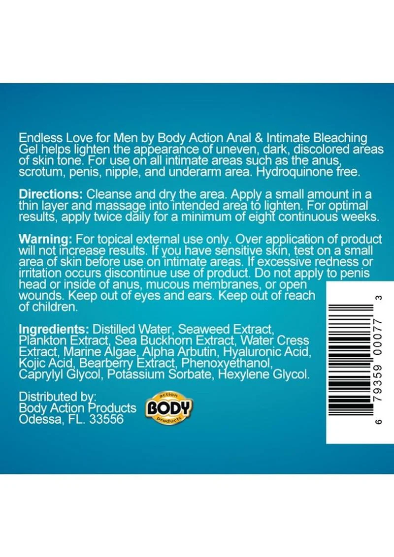 Endless Love For Men Anal Relaxing Silicone Lubricant - Image 2