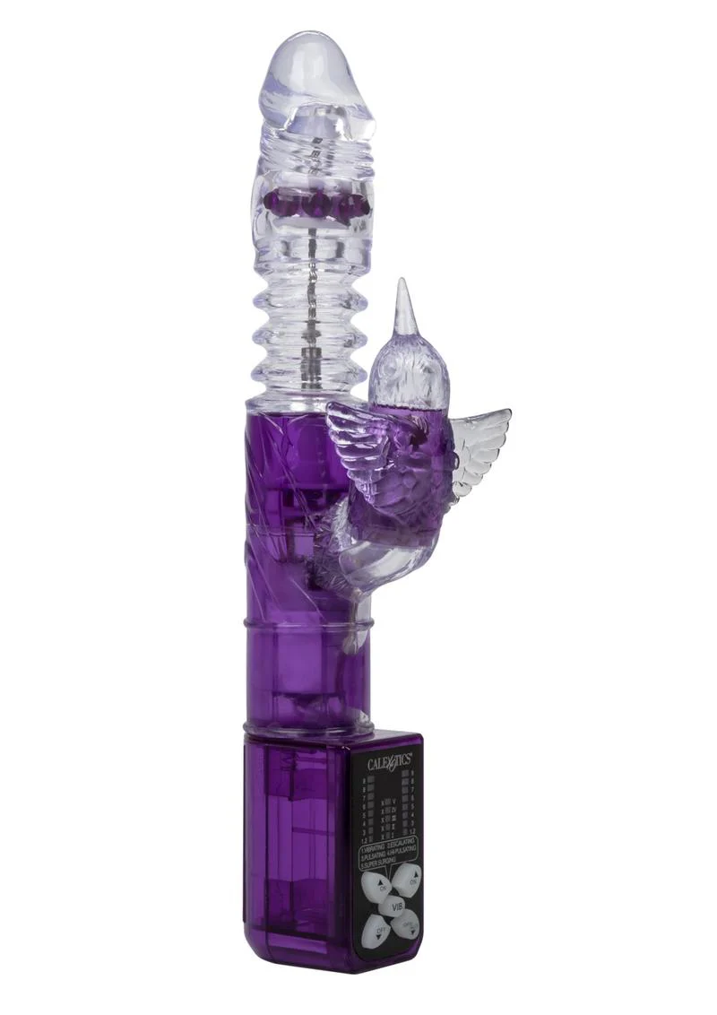 Endless Pleasure Thrusting Beaded Rabbit Vibrator - Image 3