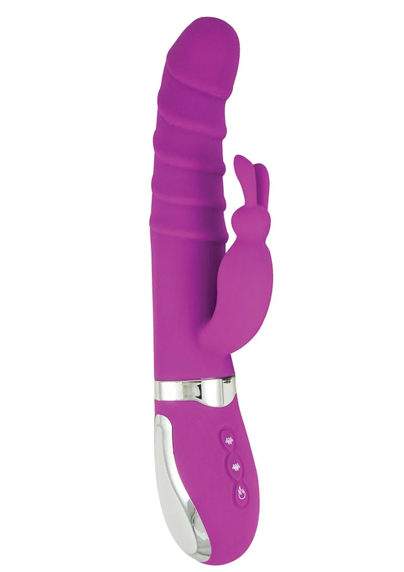 Energize Heat Up Bunny 1 Rechargeable Silicone Warming Vibrator - Image 3