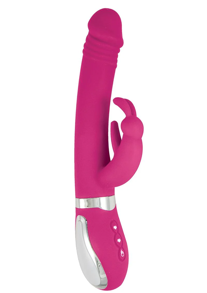 Energize Heat Up Bunny 2 Rechargeable Silicone Warming Vibrator - Image 2