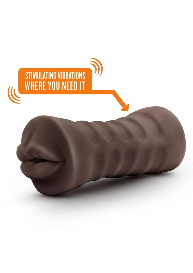 Enlust Kristal Dual End Vibrating Stroker - Mouth - Image 3