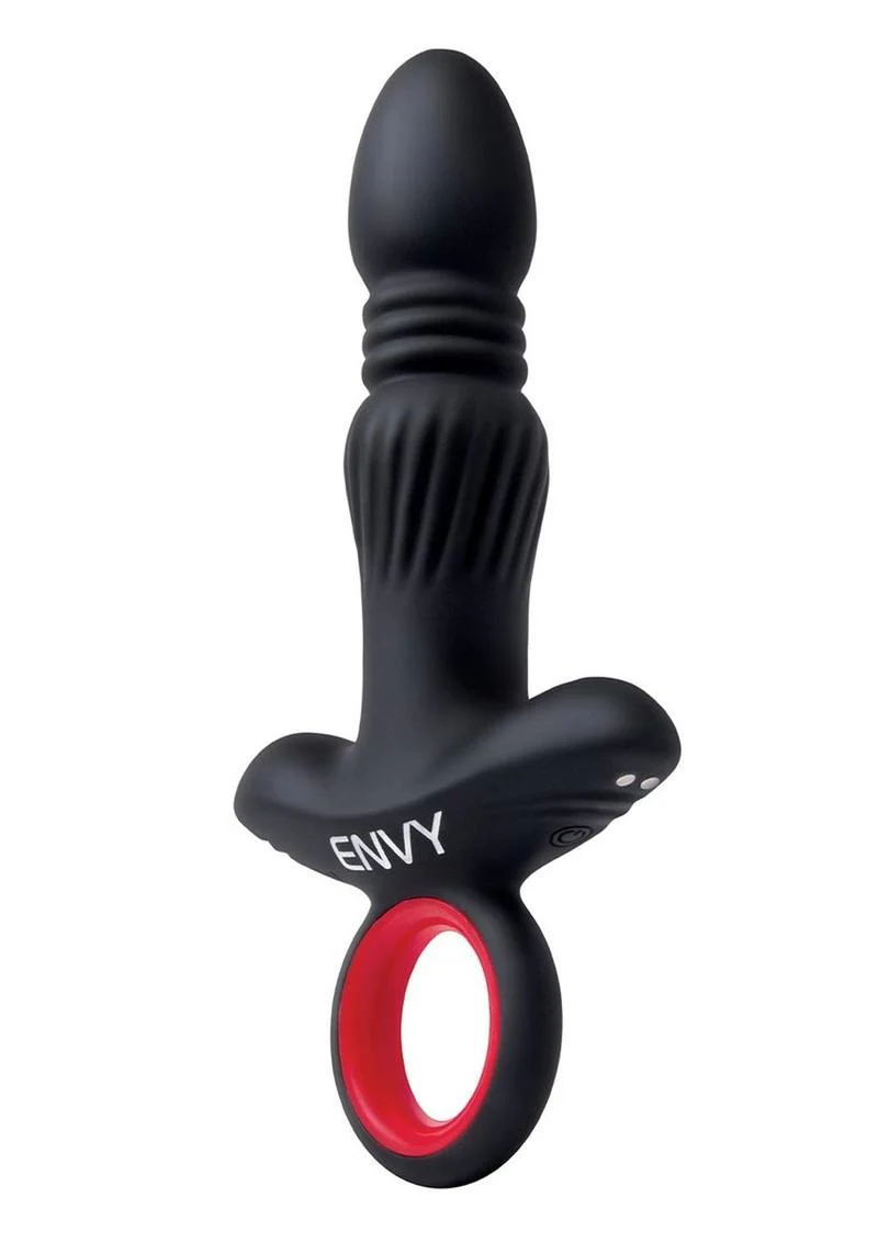 Envy Vibrating Silicone Rechargeable Thrusting Assifier - Image 2