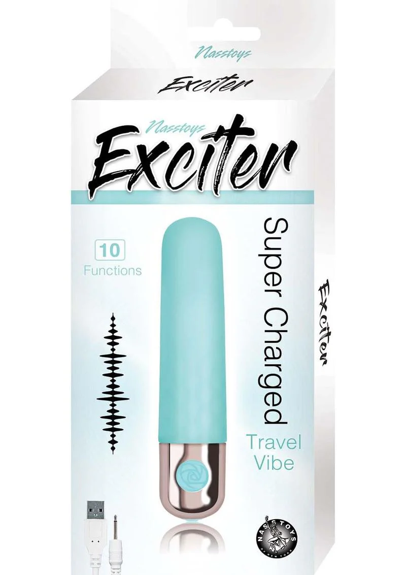 Exciter Travel Vibe Rechargeable Silicone Vibrator - Image 2
