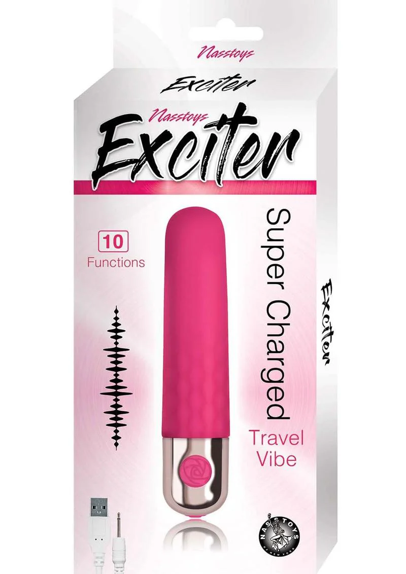 Exciter Travel Vibe Rechargeable Silicone Vibrator - Image 8