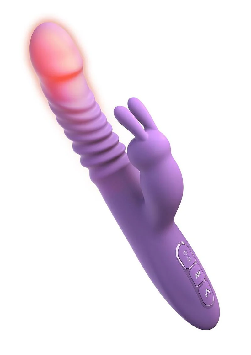 Fantasy For Her Thrusting Silicone Rabbit Multi Function Rechargeable Waterproof - Image 2