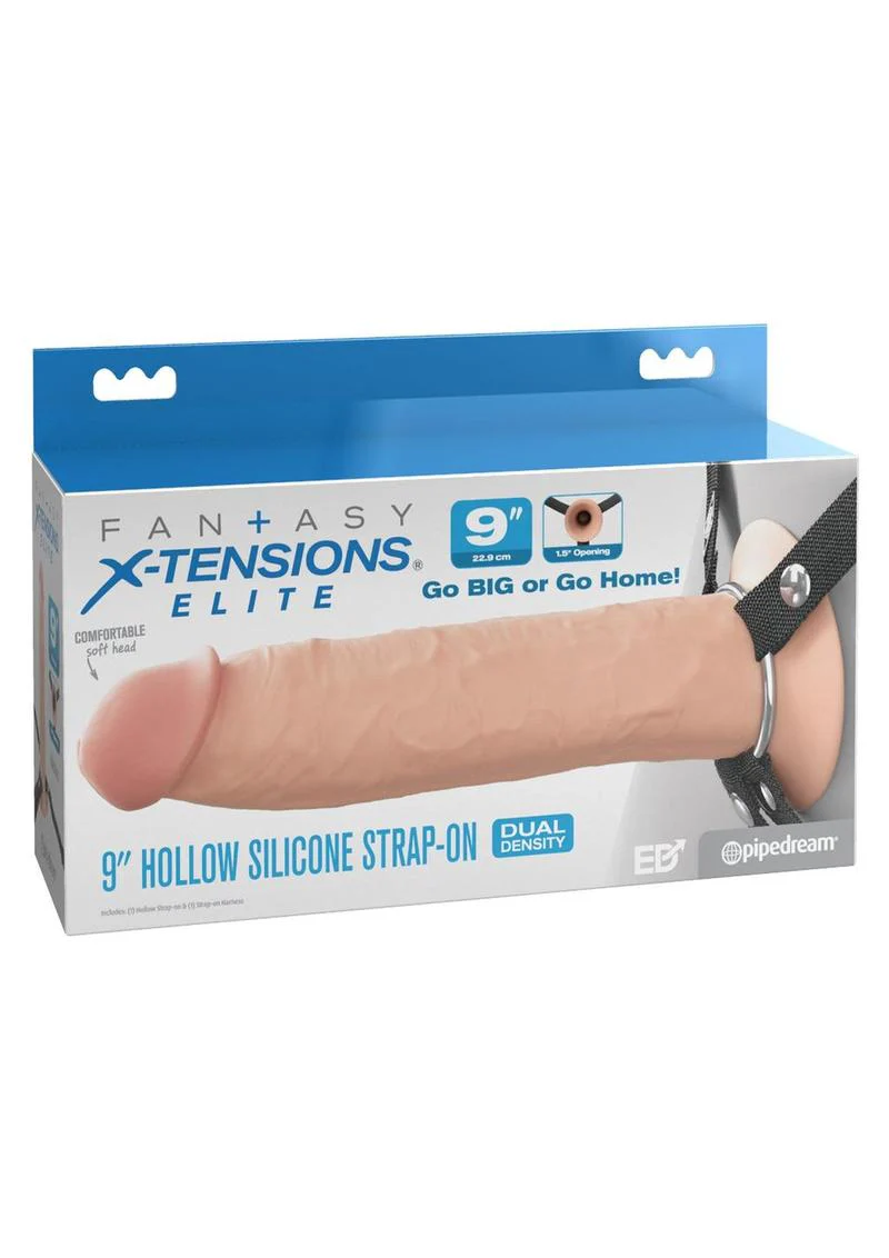 Fantasy X-Tensions Elite Silicone Hollow Strap-On Dual Density - Image 2