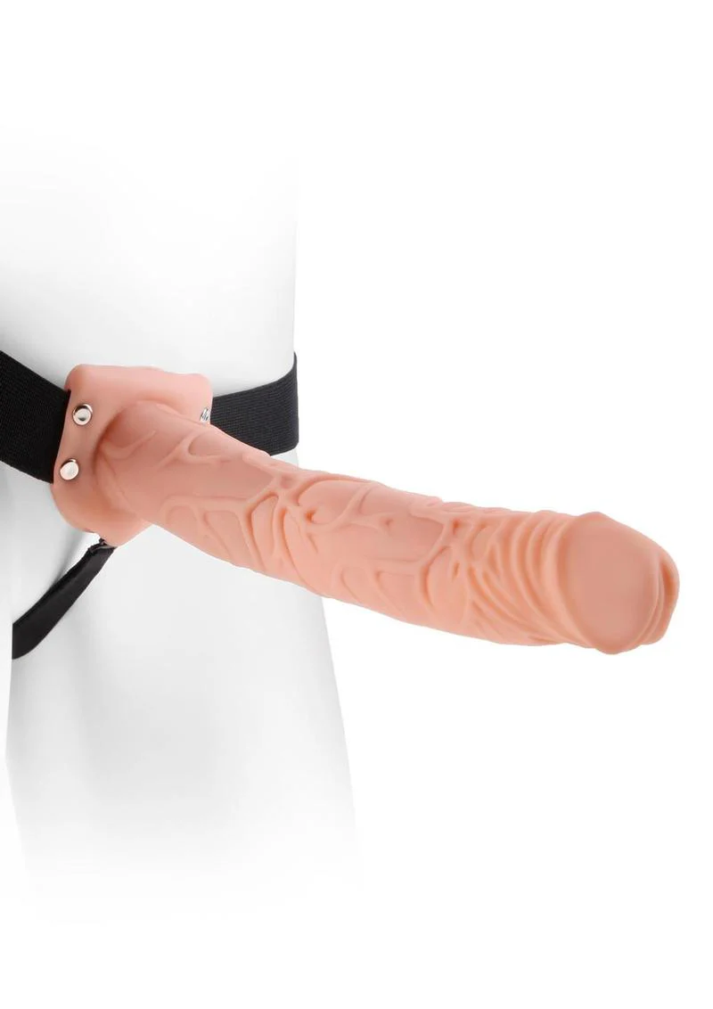 Fetish Fantasy Series Hollow Strap-On Dildo and Stretchy Harness - Image 3