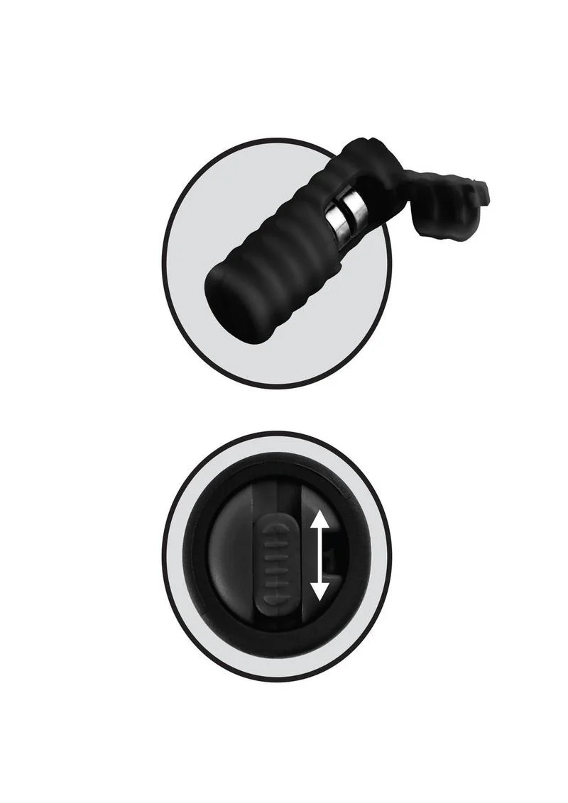 Fetish Fantasy Series Limited Edition Vibrating Silicone Nipple Lassos - Image 2