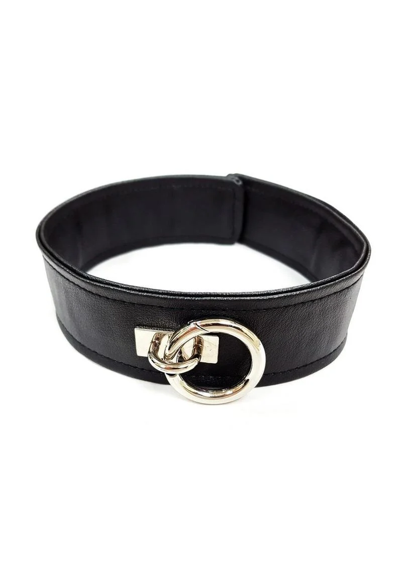 Fetish Play Collar Vegan Leather - Image 4