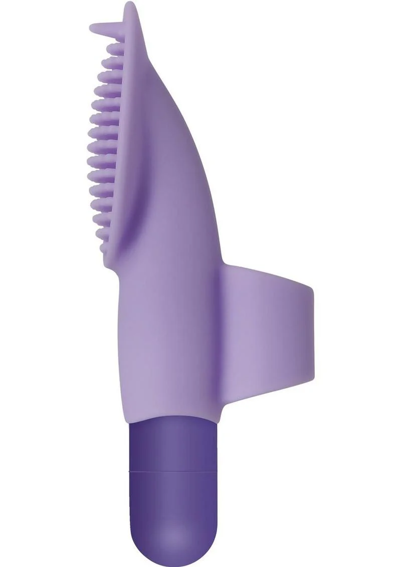 Fingerific Rechargeable Silicone Finger Bullet Vibrator with Clitoral Stimulator - Image 4