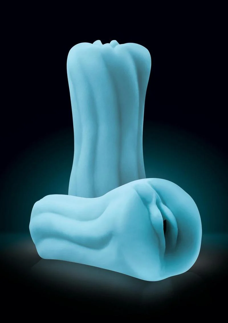 Firefly Yoni Silicone Masturbator Glow In The Dark - Pussy - Image 2