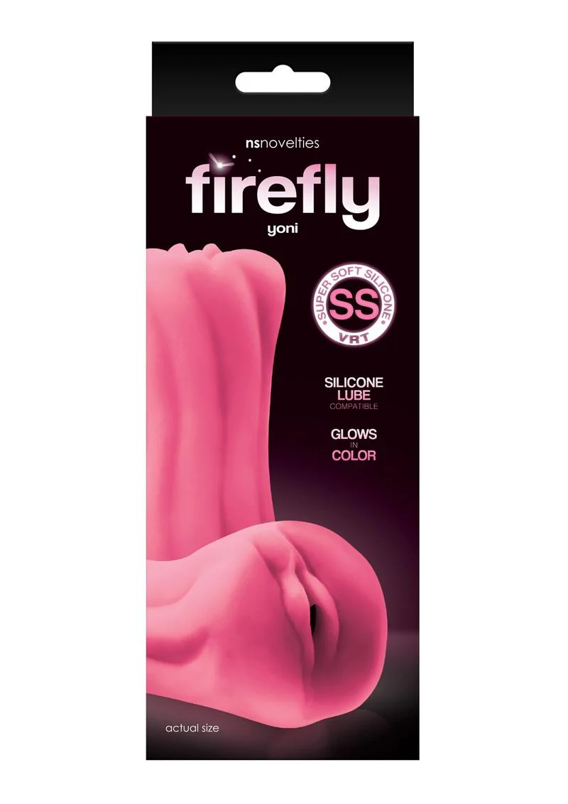 Firefly Yoni Silicone Masturbator Glow In The Dark - Pussy - Image 4