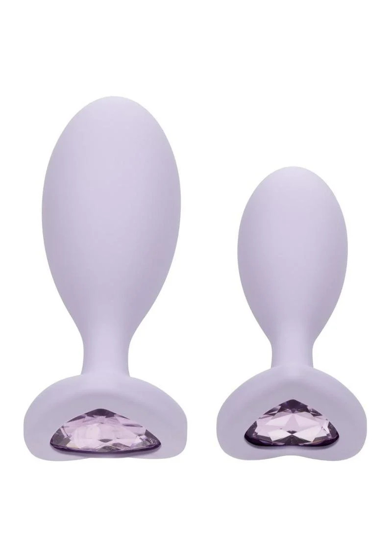 First Time Crystal Booty Duo Silicone Anal Plug - Image 5