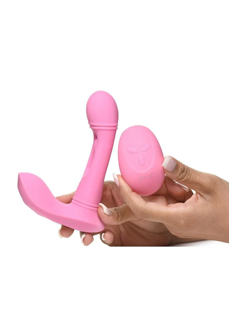 Flickers G-Flick Flicking G-Spot Rechargeable Silicone Vibrator with Remote - Image 3