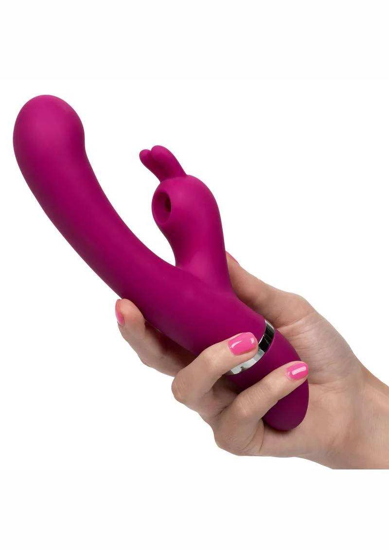 Foreplay Frenzy Bunny Kisser Silicone Rabbit Vibrator - Image 4