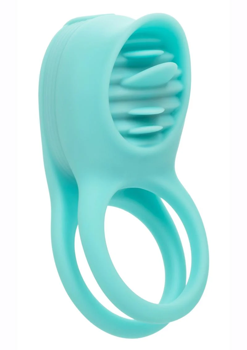 French Kiss Enhancer Silicone Rechargeable Cock Ring - Image 3