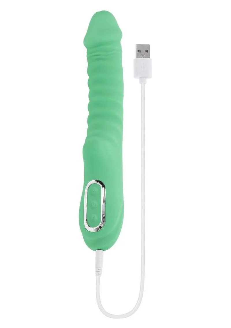 Full Throttle Rechargeable Silicone Warming Vibrator - Image 4
