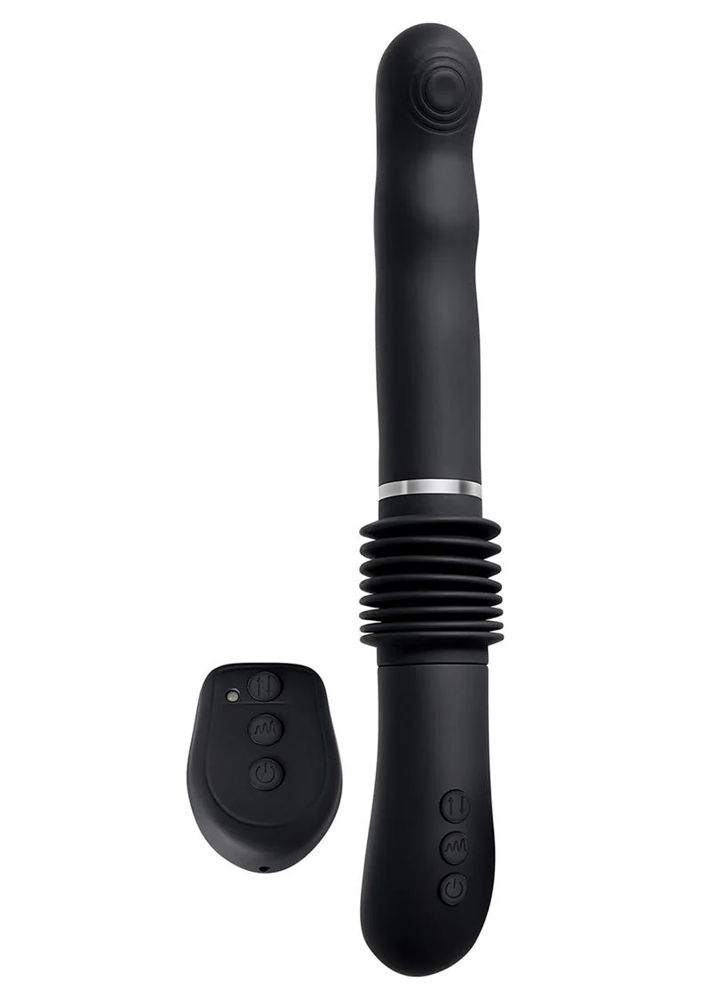 G-Force Thruster Silicone Rechargeable Vibrator with Remote Control - Image 2