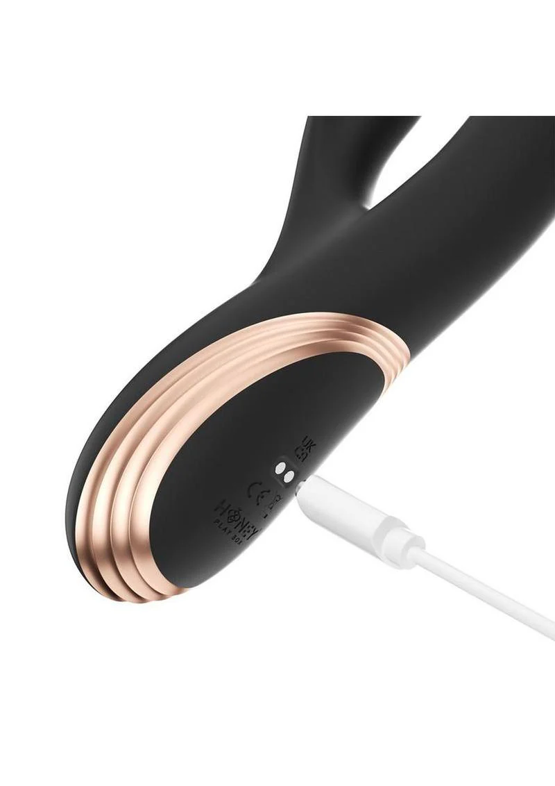 Gem Pressure Sensing App-Controlled Twin Balls Rabbit Vibrator - Image 3