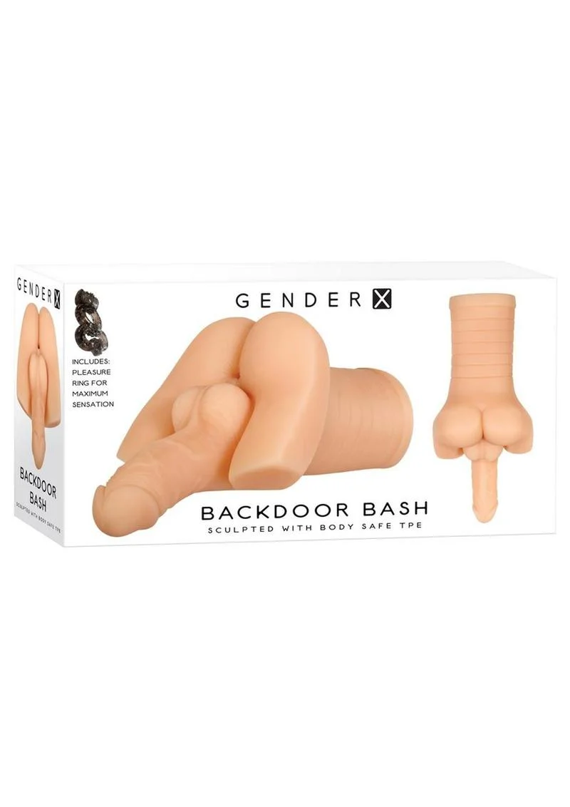 Gender X Backdoor Bash Stroker with Vibrating Cock Ring - Image 7