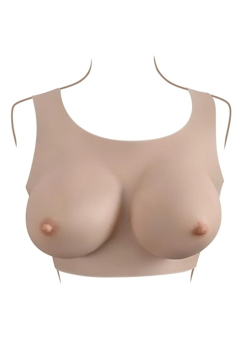 Gender X Breast Plate Silicone D Cup - Image 2