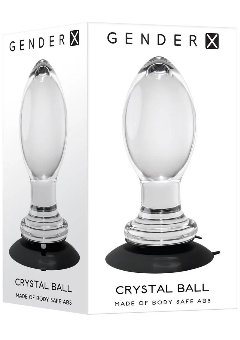 Gender X Crystal Ball Glass Plug - Image 2