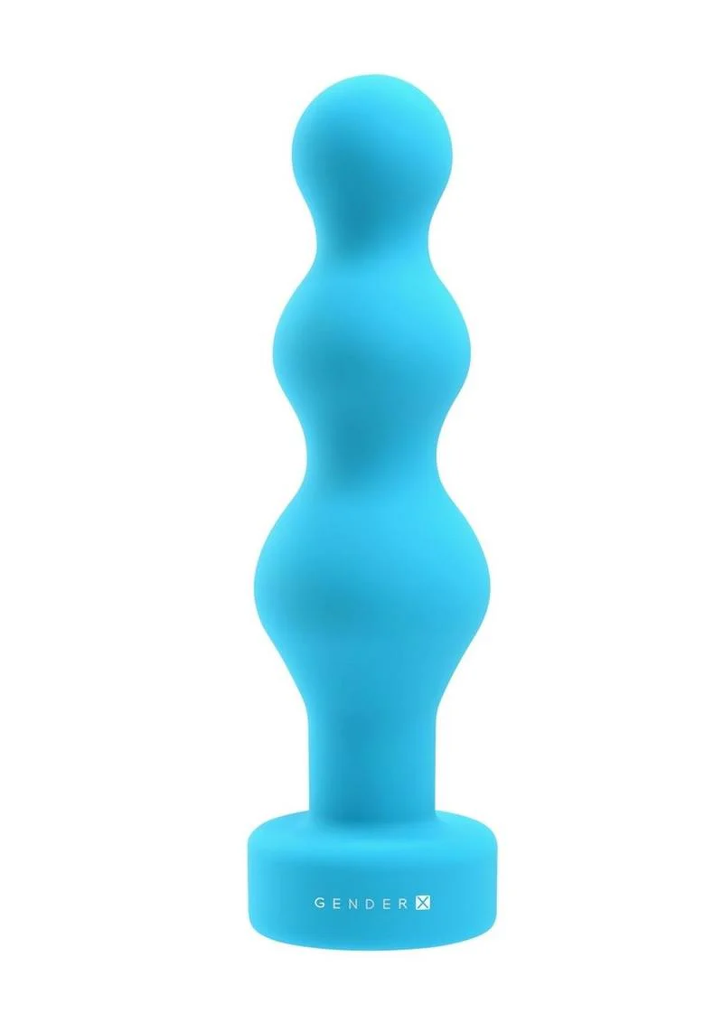 Gender X Plugged Up Rechargeable Silicone Anal Beads - Image 4
