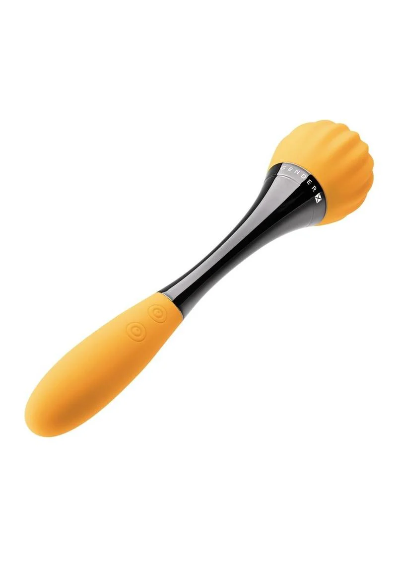 Gender X Sunflower Silicone Rechargeable Dual End Vibrator - Image 4