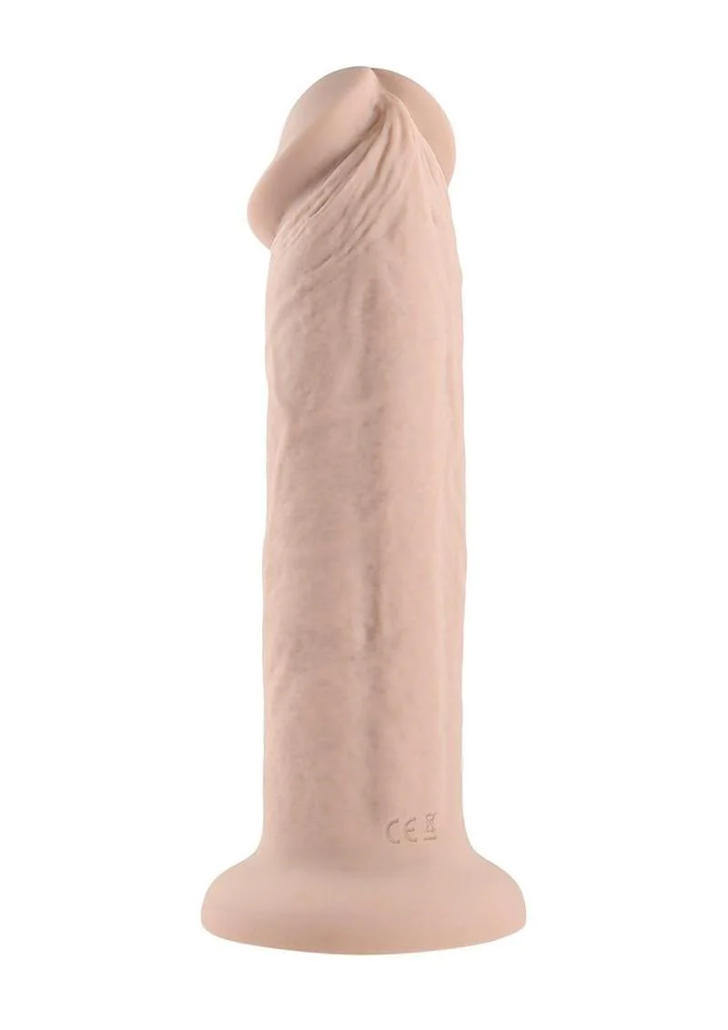 Girthy Vibrating Rechargeable Silicone Dildo - Image 6