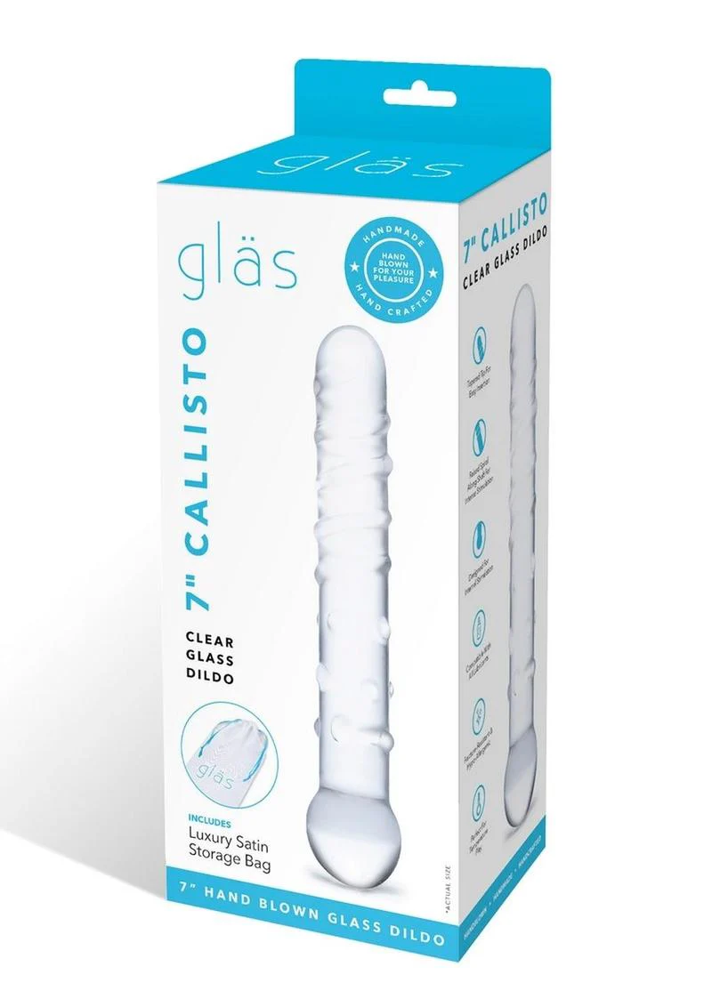 Glas Callista Clear Glass Dildo - Image 4