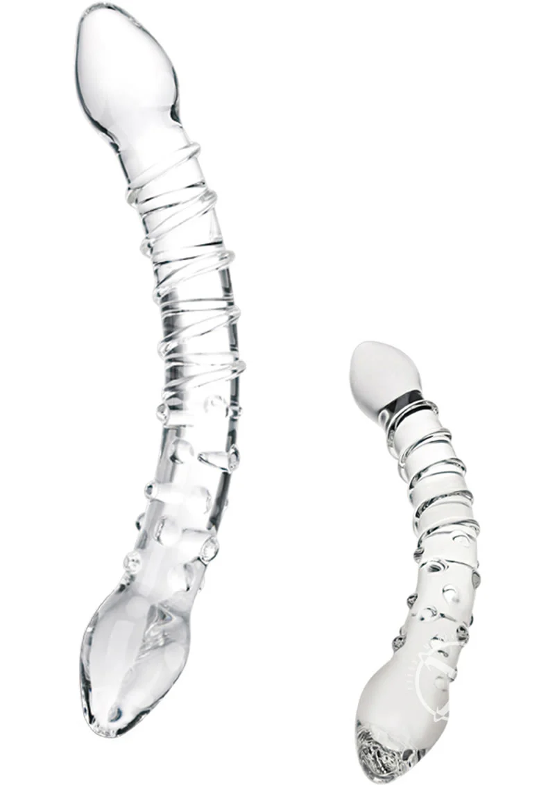 Glas Double Trouble Glass Dildo - Image 3