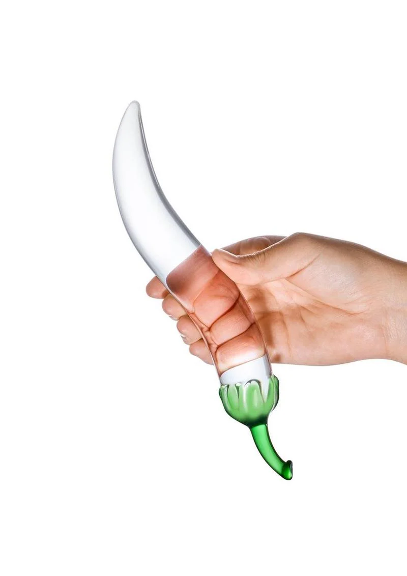 Glas Glass Naturals Chili Pepper Dildo - Image 2