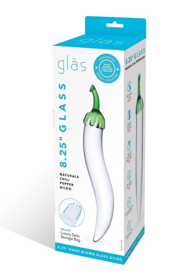 Glas Glass Naturals Chili Pepper Dildo - Image 4