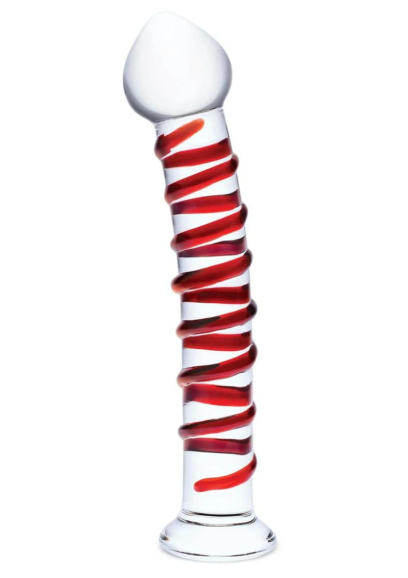 Glas Mr. Swirly Glass Dildo - Image 3