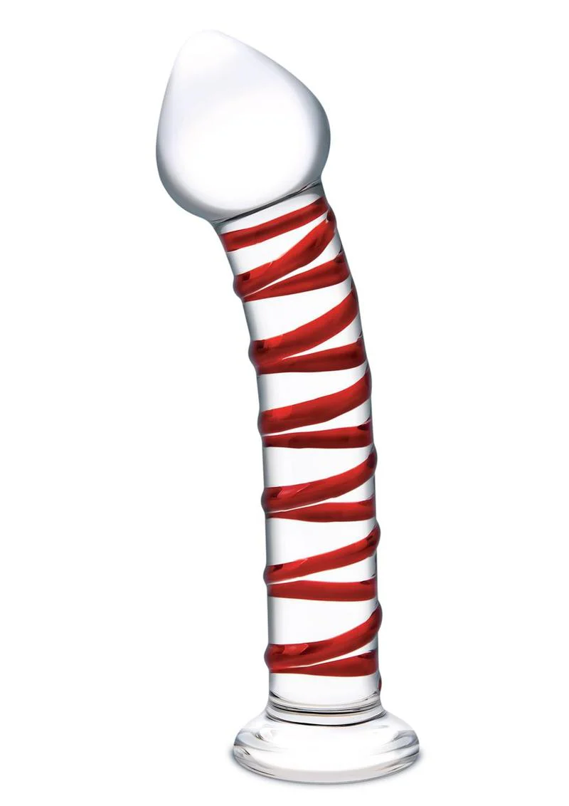 Glas Mr. Swirly Glass Dildo - Image 7