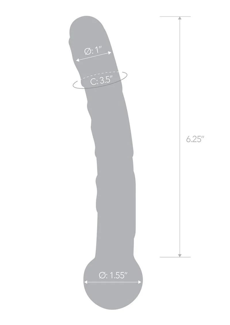 Glas Orange Tickler Glass Dildo - Image 2