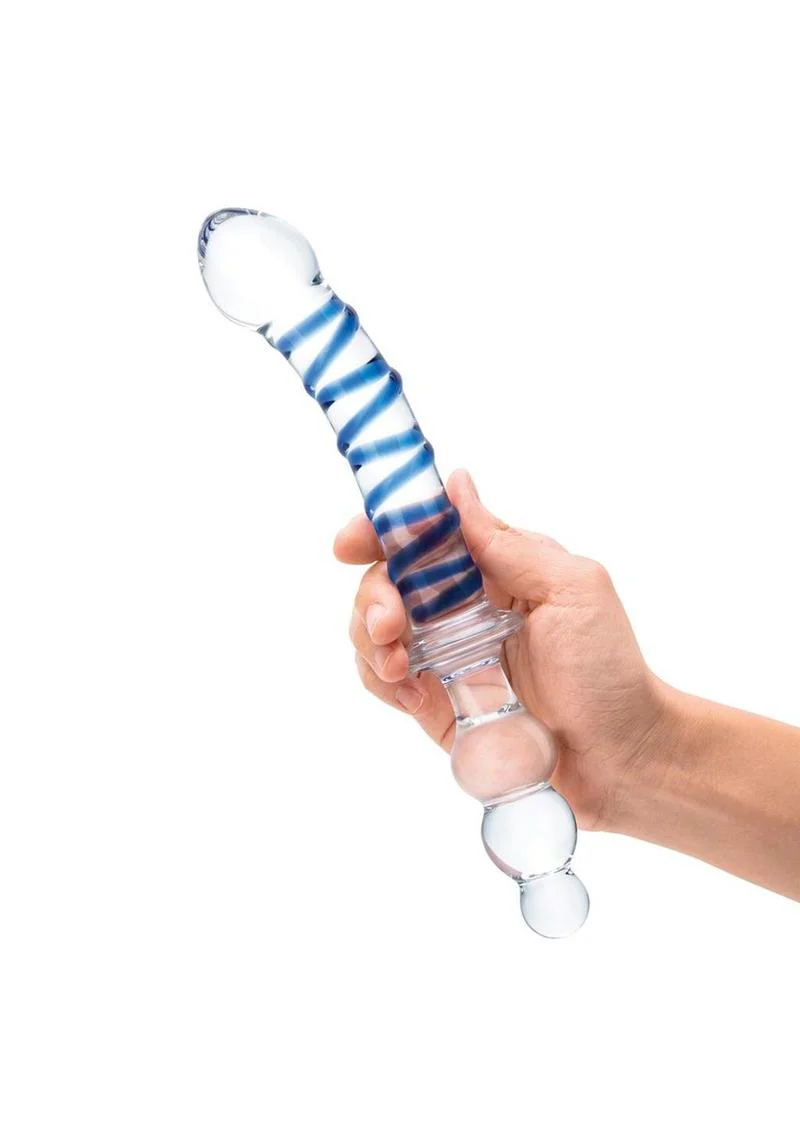 Glas Twisted Dual-Ended Dildo - Image 2