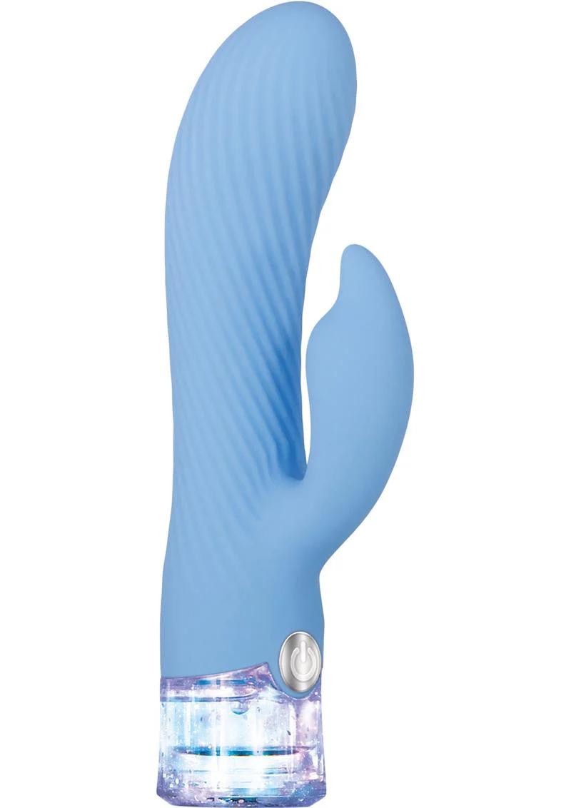 Glitteriffic Rechargeable Silicone Light-Up Vibrator - Image 3