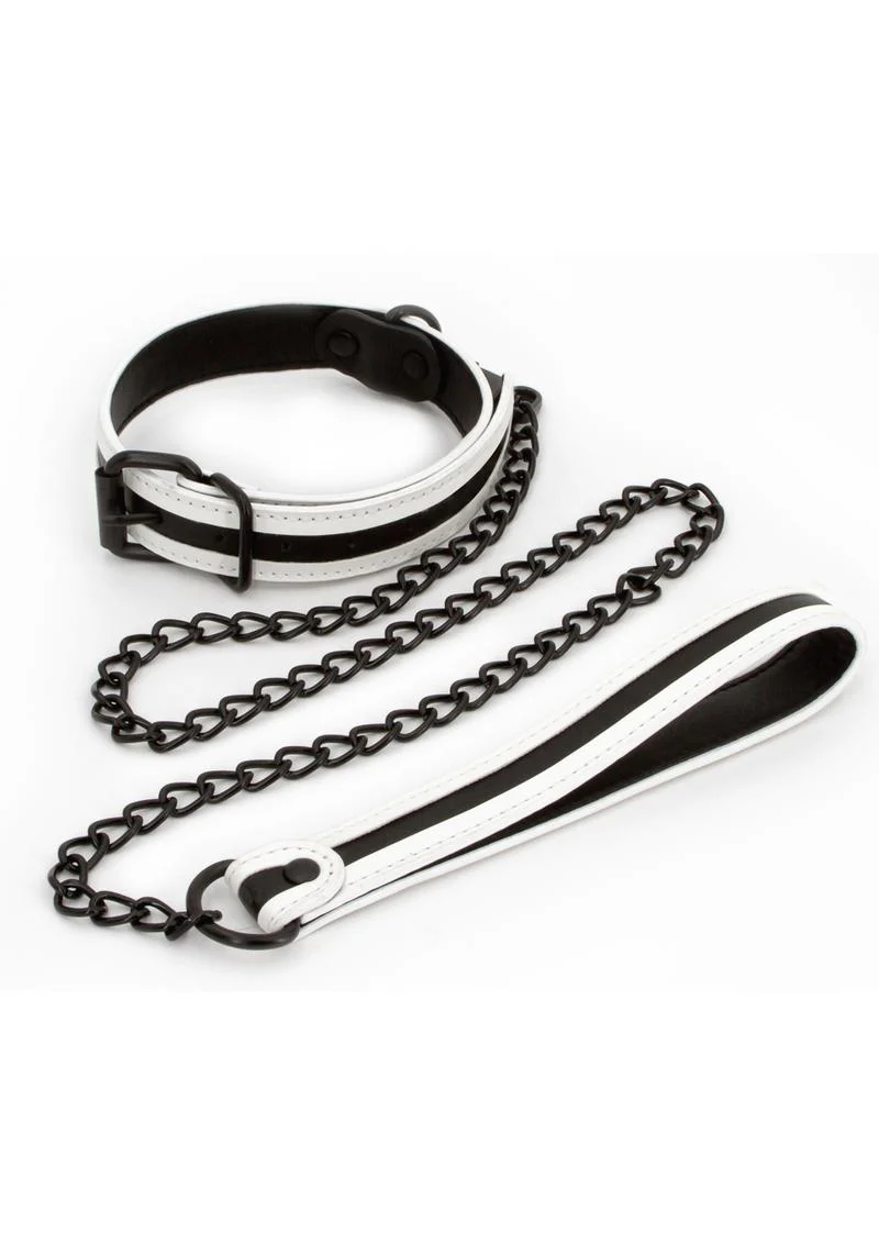 Glo Bondage Glow In The Dark Collar and Leash - Image 4