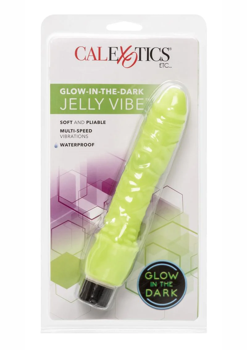Glow In The Dark Jelly Vibrator - Image 4