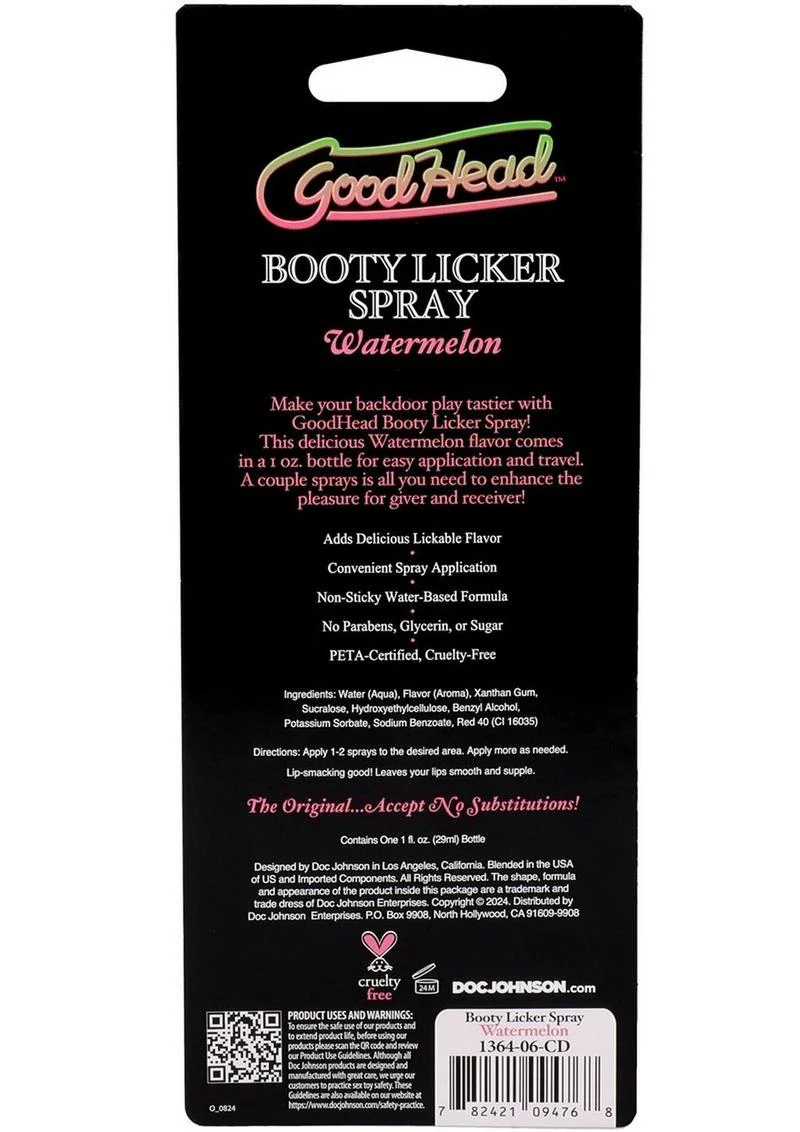 Goodhead Booty Licker Spray - Watermeon - Image 4