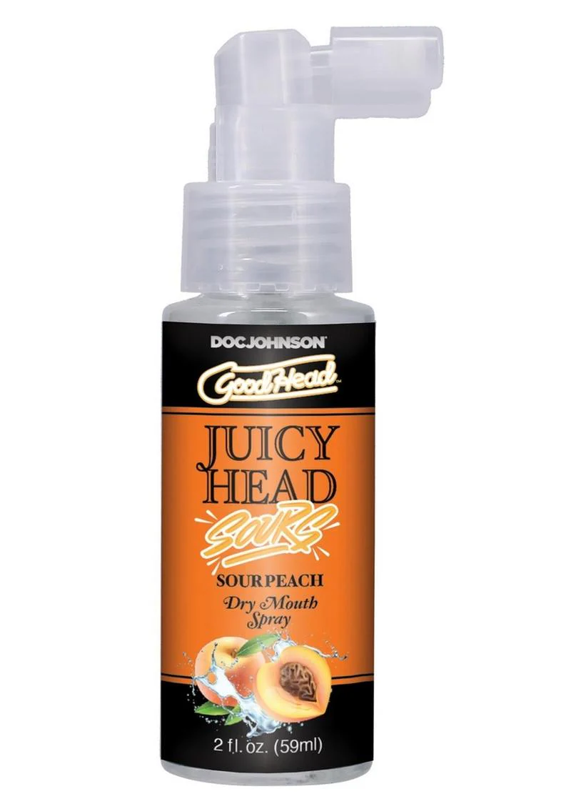 Goodhead Juicy Head Dry Mouth Spray - Sour Peach - Image 2