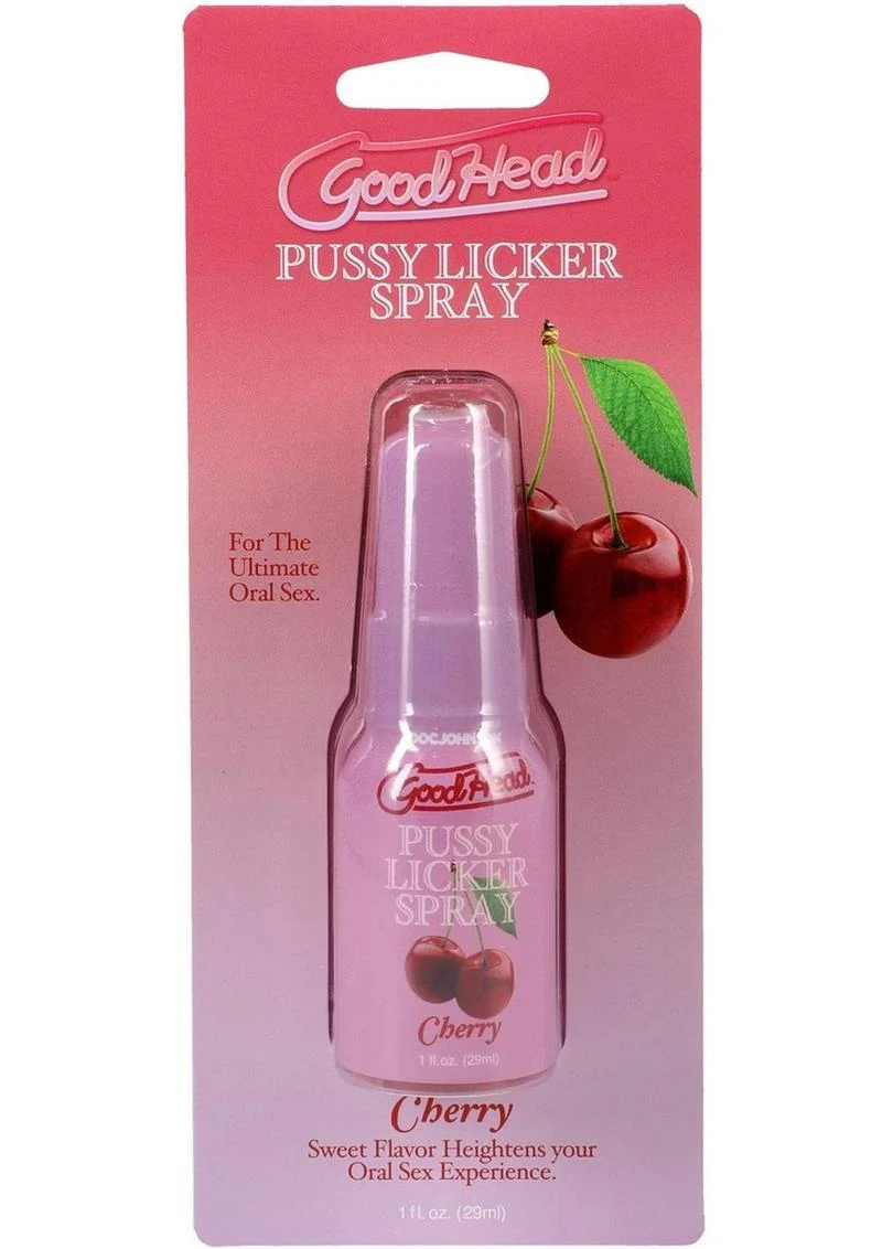 Goodhead Pussy Licker Spray - Cherry - Image 2