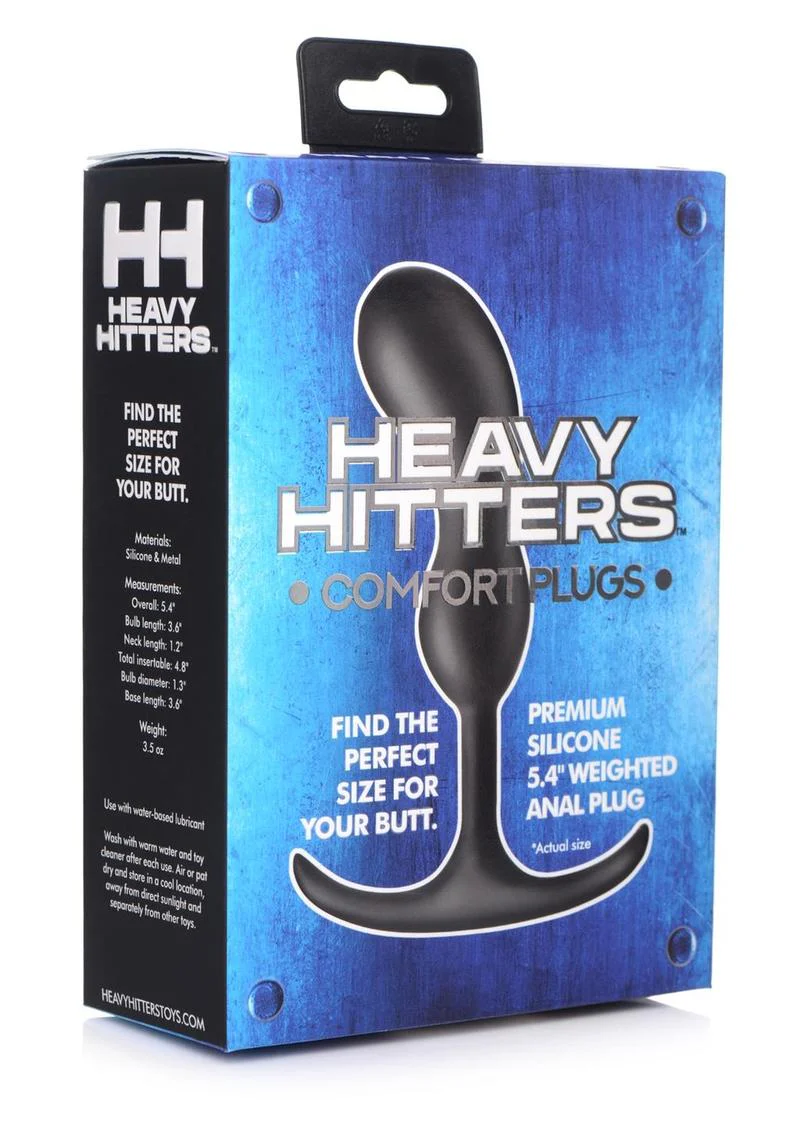 Heavy Hitters Comfort Plugs Silicone Anal Plug